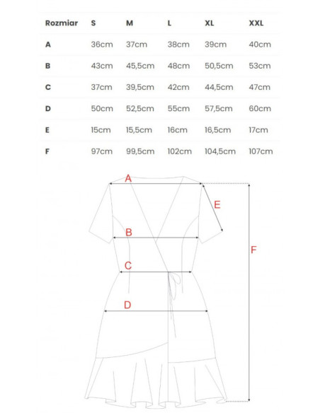 M741 Wrap dress with a tie detail - chocolate