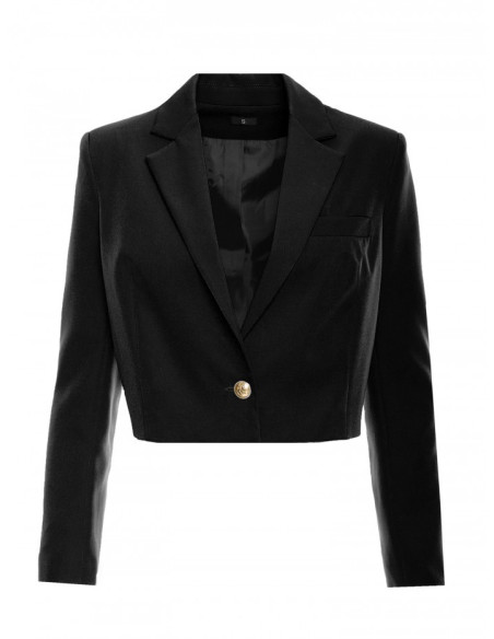 M745 Cropped blazer - black