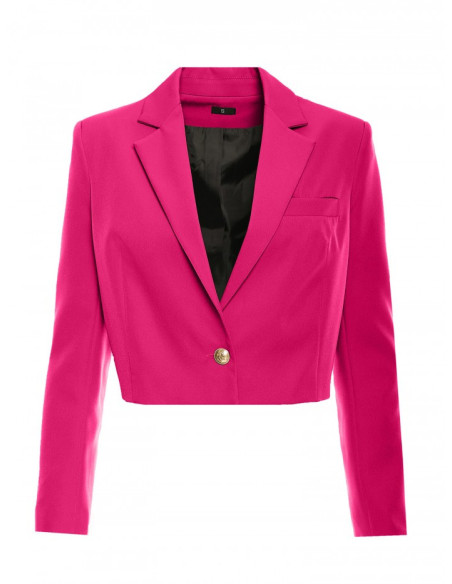 M745 Cropped blazer - fuchsia