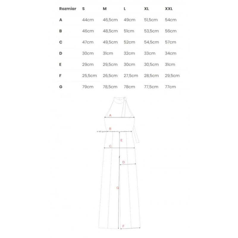 M746 Halter neck jumpsuit with a tie detail - caramel 2