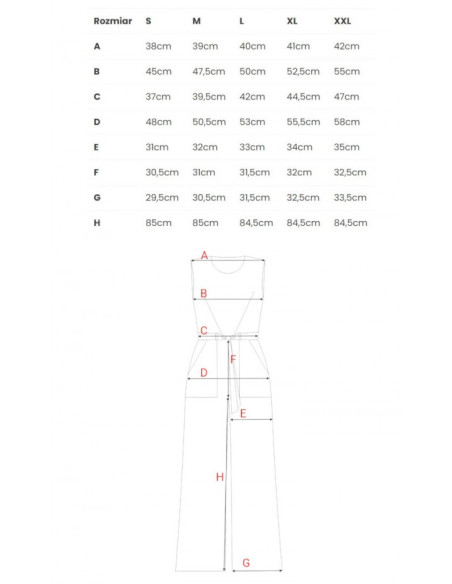 B256 Sleeveless jumpsuit with patch pockets - beige
