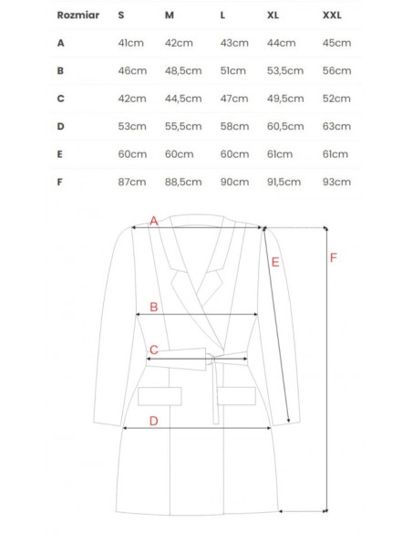M749 Blazer dress with belt - navy blue