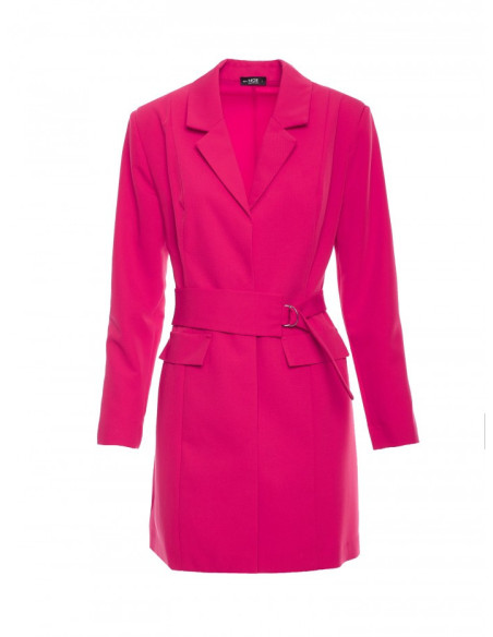 M749 Blazer dress with belt - pink