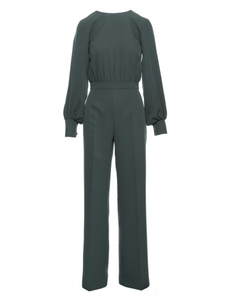 M754 Jumpsuit with decorative sleeves - khaki