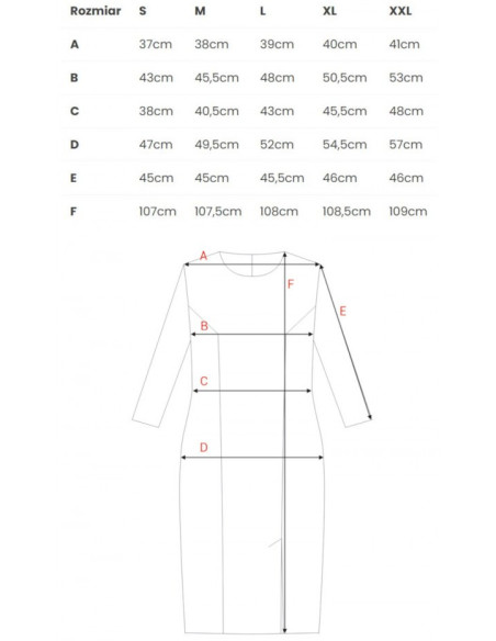 S350 Sheath dress with a front split - black