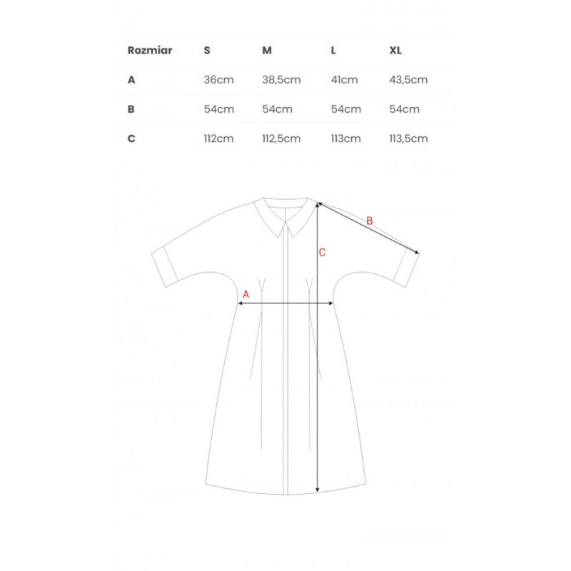 S351 Shirt dress with button down front - plum 2