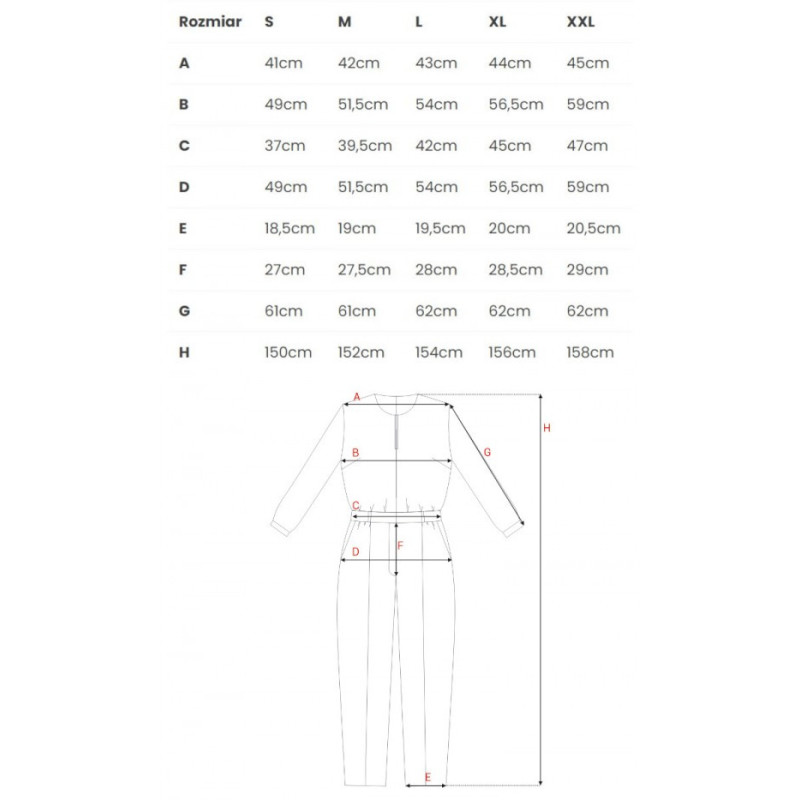 S355 Jumpsuit with a split neckline - royal blue 2