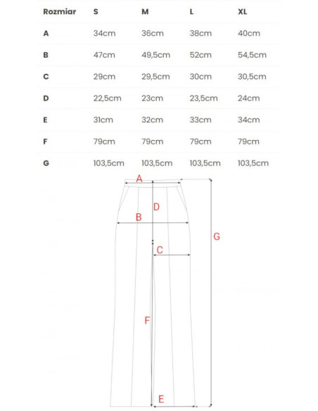 B275 Trousers with front stitching - black