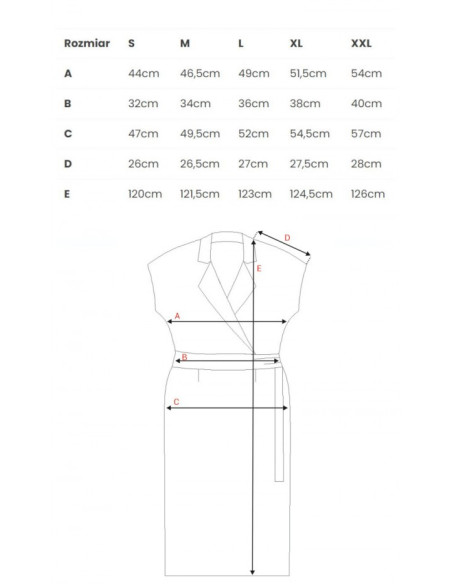 S363 Shirt dress with a tie belt - rose
