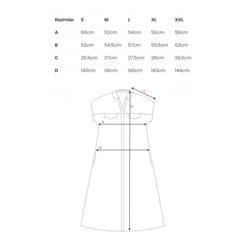 S364 Viscose maxi shirt dress - coral 2