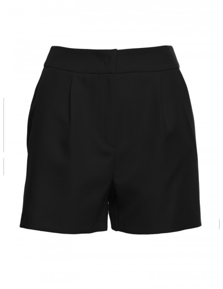 M775 Shorts with pleats - black