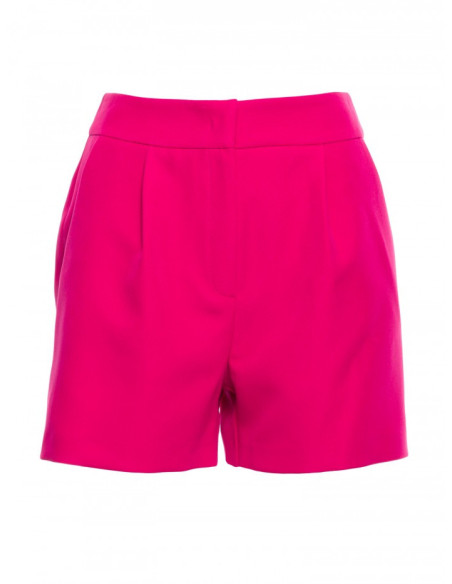 M775 Shorts with pleats - fuchsia