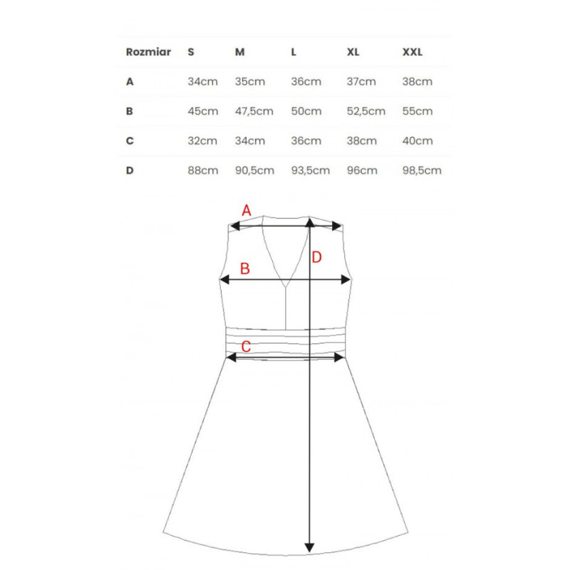 M782 Chiffon mini dress - model 1 2