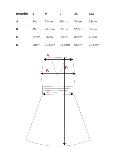 M782 Chiffon mini dress - model 2