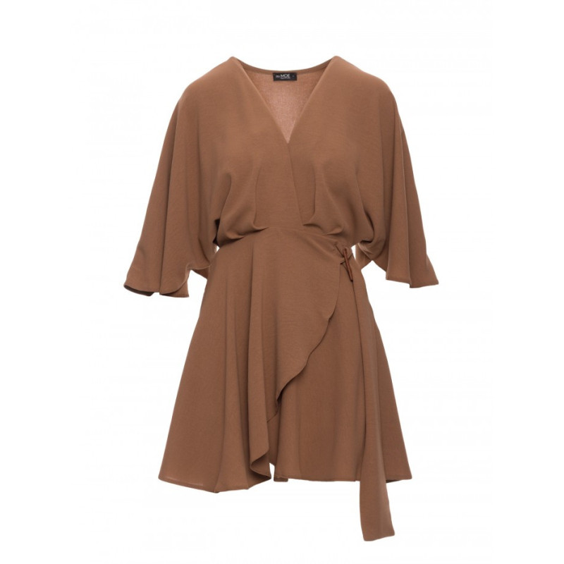 M785 Flared mini dress - brown 2