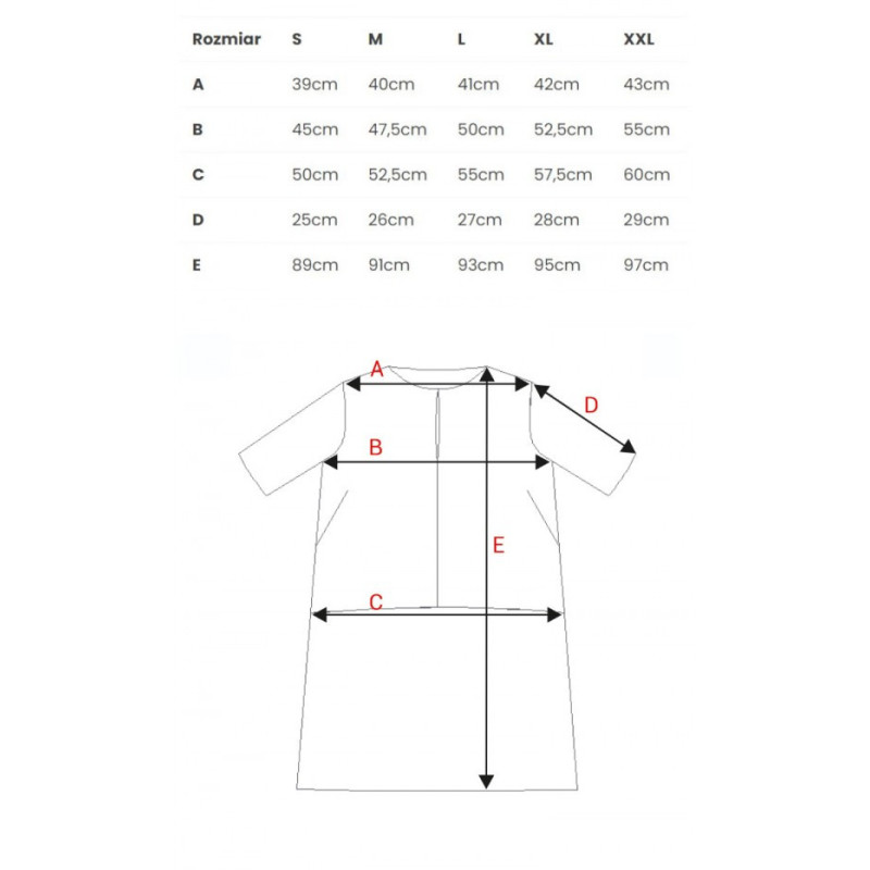 M788 Trapeze dress with front pockets - cream 2