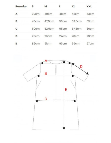 M788 Trapeze dress with front pockets - cream