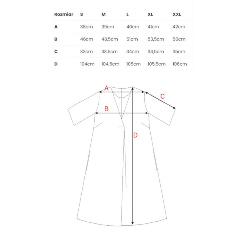 B280 V-neck trapeze dress - pink 2