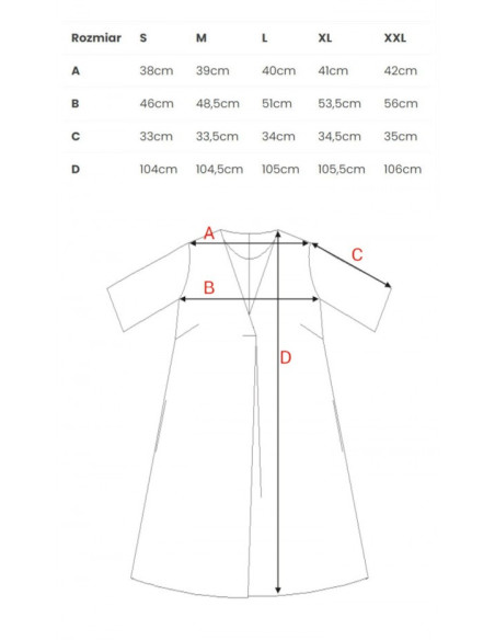 B280 V-neck trapeze dress - pink