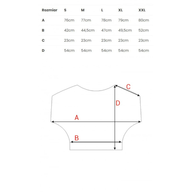 B287 Viscose top with an off-shoulder neckline - blue 2