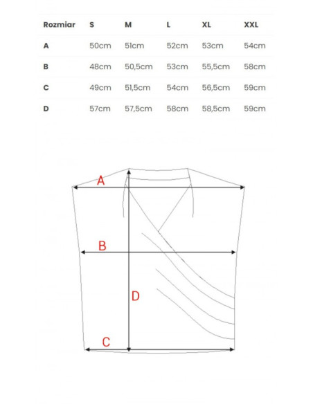 B288 Viscose wrap top with V-neck - blue