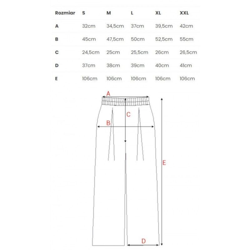 B289 Viscose trousers with elasticated waistband - maroon 2