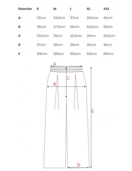 B289 Viscose trousers with elasticated waistband - black