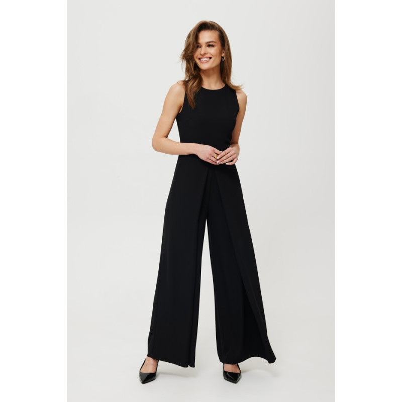 K184 Wide leg jumpsuit - black
