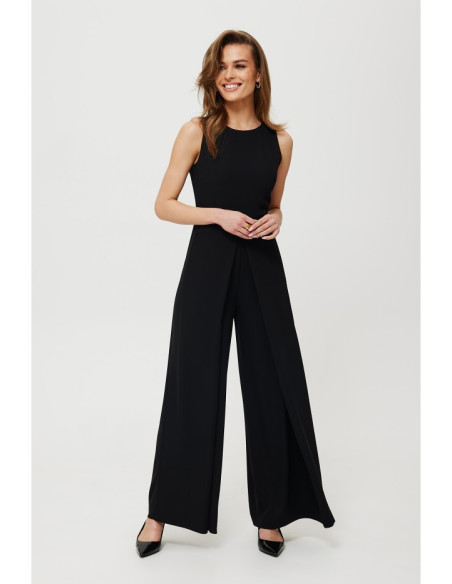 K184 Wide leg jumpsuit - black
