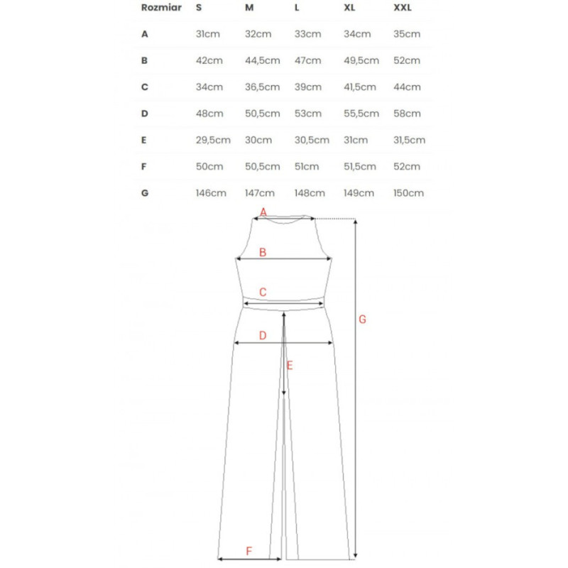 K184 Wide leg jumpsuit - black 2