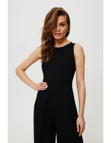 K184 Wide leg jumpsuit - black