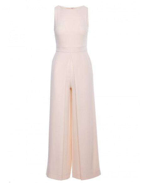 K184 Platus kombinezonas - kreminis