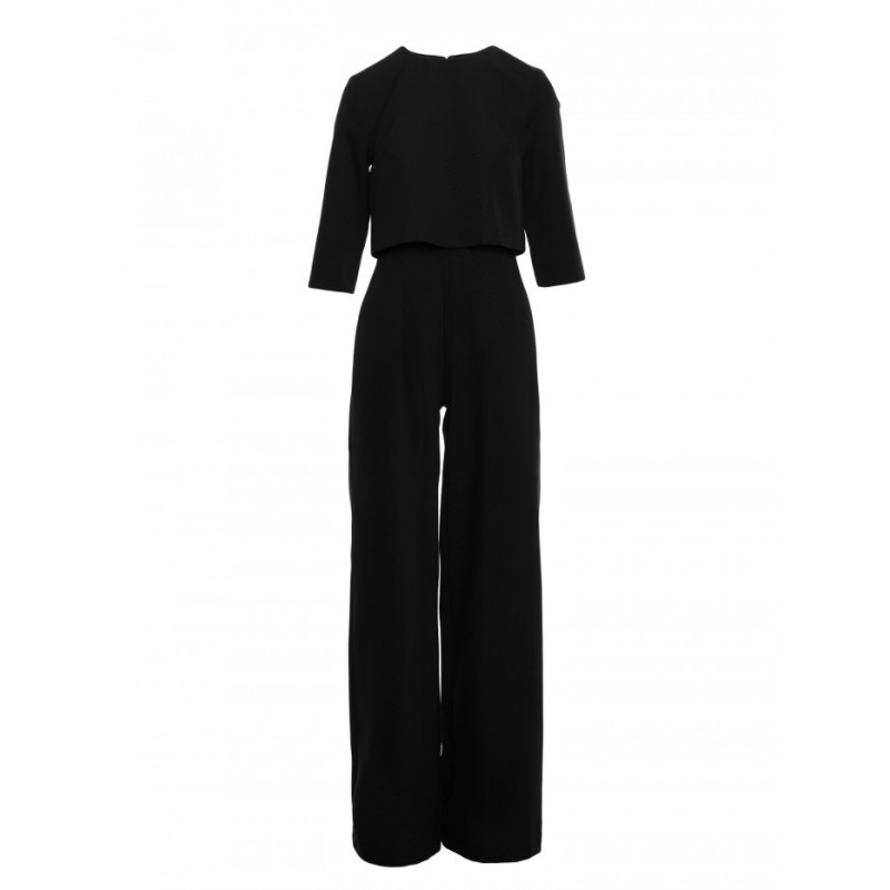 M798 Kombinezonas su dvigubu viršumi - juodas 2