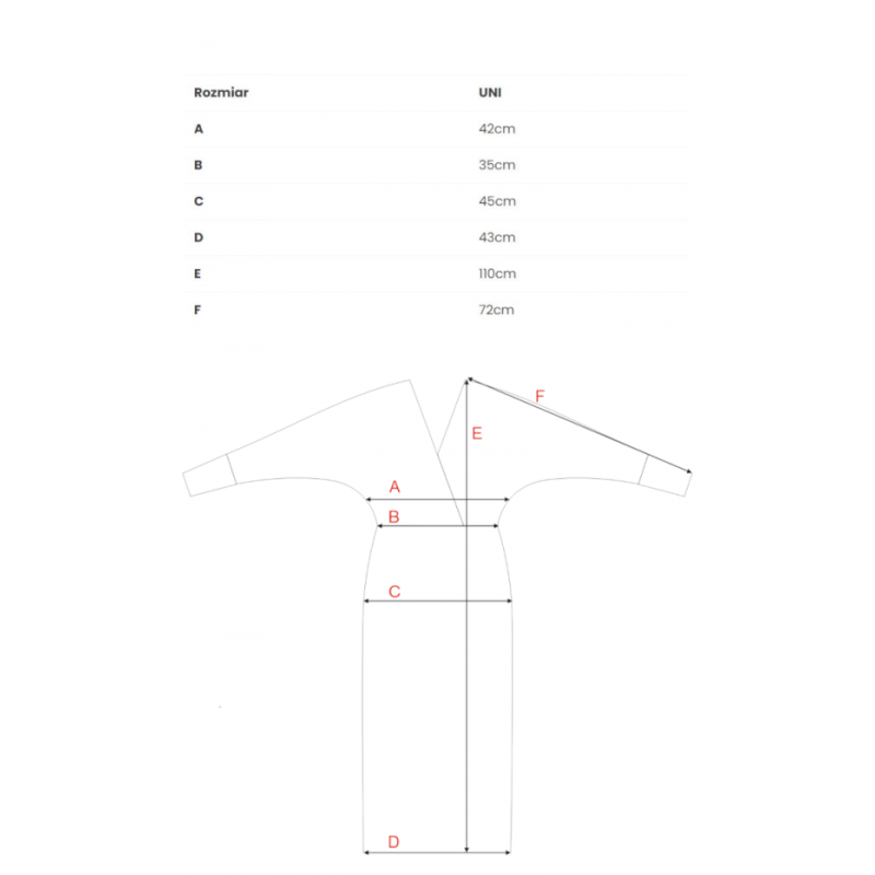 M810 Megztinė suknelė su voko formos iškirpte ir diržu -... 2