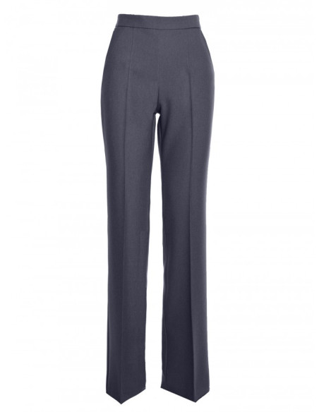 S371 Platėjančios kelnės - pilkos spalvos