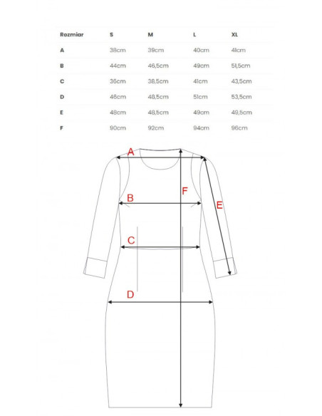 M815 Mini suknelė su dekoratyvinėmis rankovėmis - fuksija