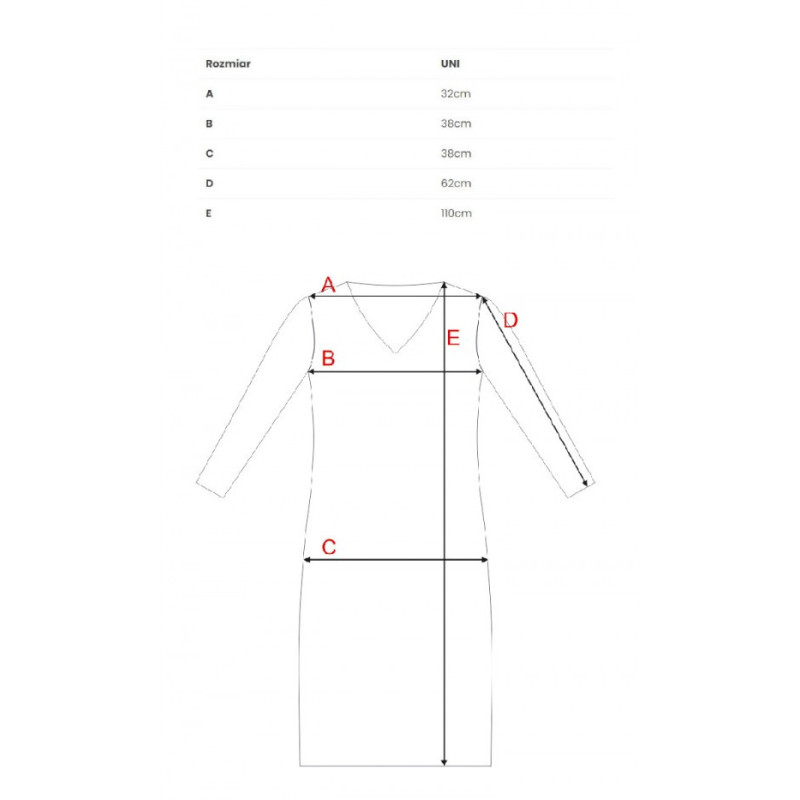 M824 Megztinė suknelė V formos iškirpte - cappuccino 2