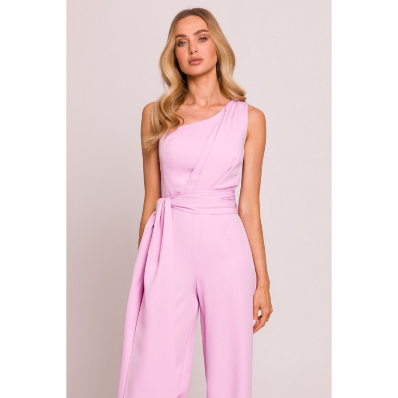 M845 Kombinezonas ant vieno peties su surišamomis...