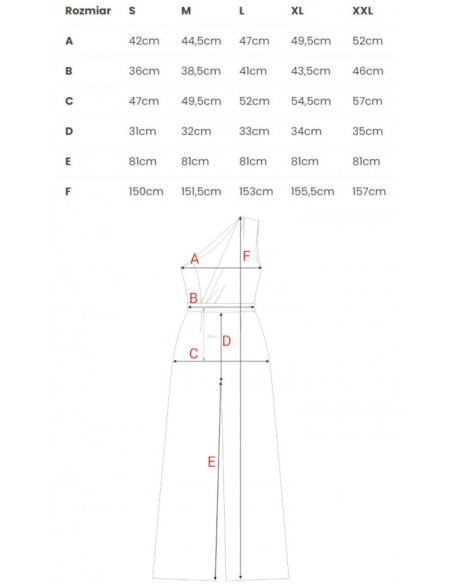 M845 Kombinezonas ant vieno peties su surišamomis petnešomis - saldainių rausvos spalvos