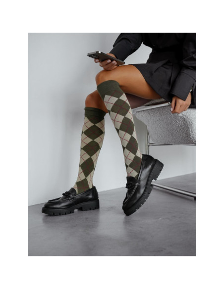 Milena medvilninės kojinės iki kelių 