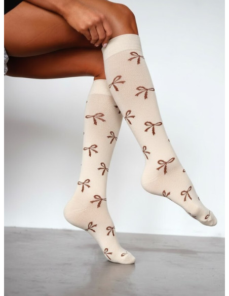 Milena medvilninės kojinės iki kelių 