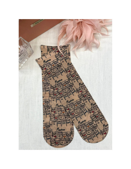 Magnetis moteriškos kojinės su likra