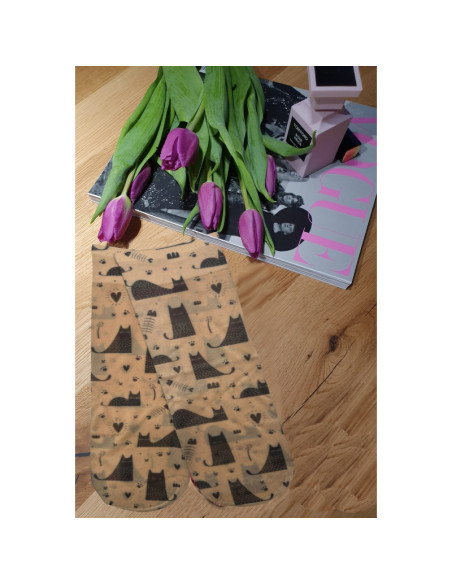 Magnetis moteriškos kojinės su likra