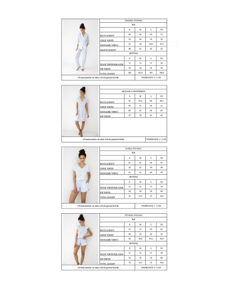 Sensis naktiniai trumpomis rankovėmis