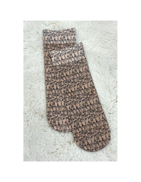 Magnetis moteriškos kojinės su likra