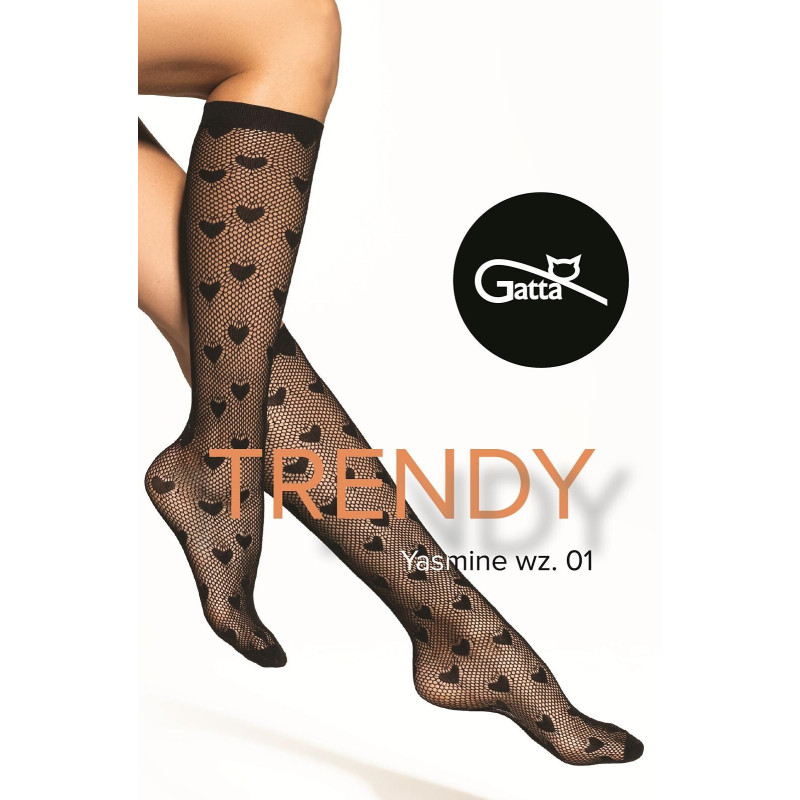 Gatta tinklinės kojinės iki kelių 2